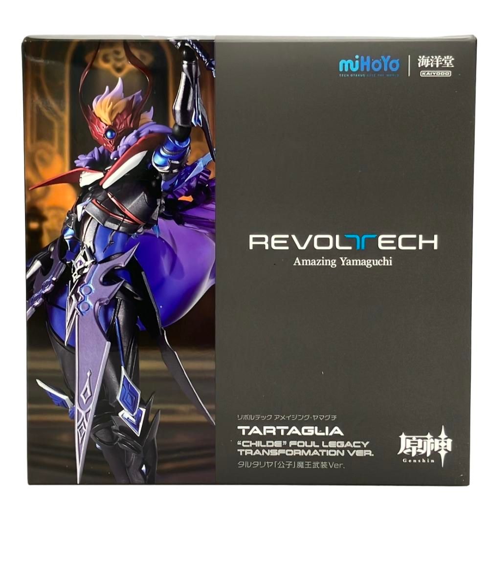 美品 海洋堂 原神 リボルテック アメイジング・ヤマグチ タルタリヤ