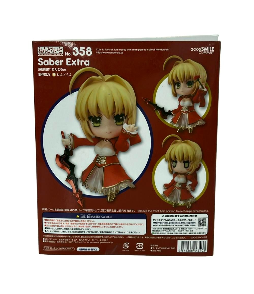 美品 グッドスマイルカンパニー Fate EXTRA ねんどろいど358 セイバー