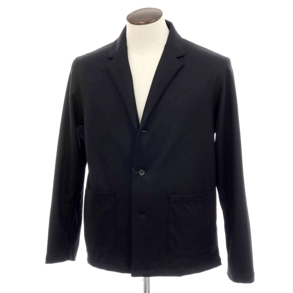 【中古】アルコディオ ARCODIO ウール 3B カジュアルジャケット ブラック【サイズL】【メンズ】
