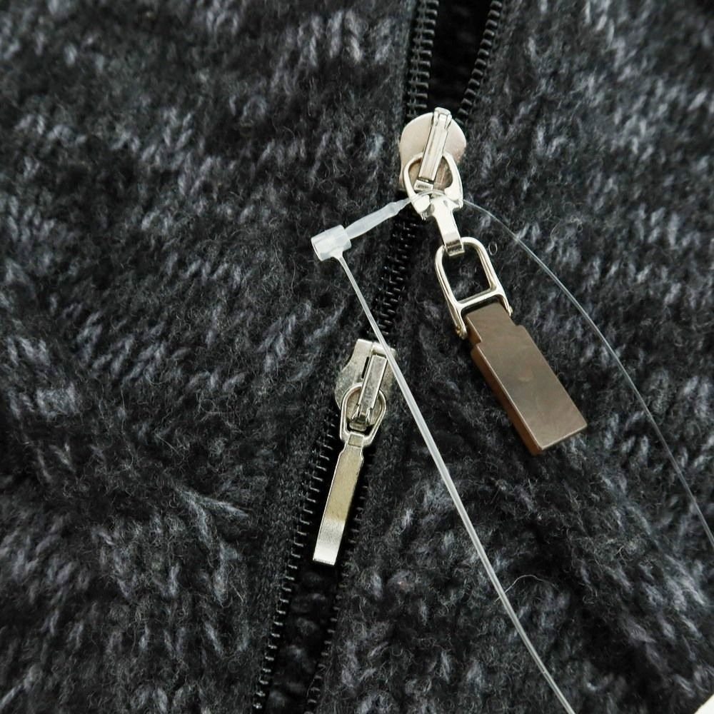 J6042美品セッテフィーリカシミア カシミヤ100%スタンドカラーカーディガン 中古】セッテフィーリ カシミア Settefili Cashmere ケーブル編み