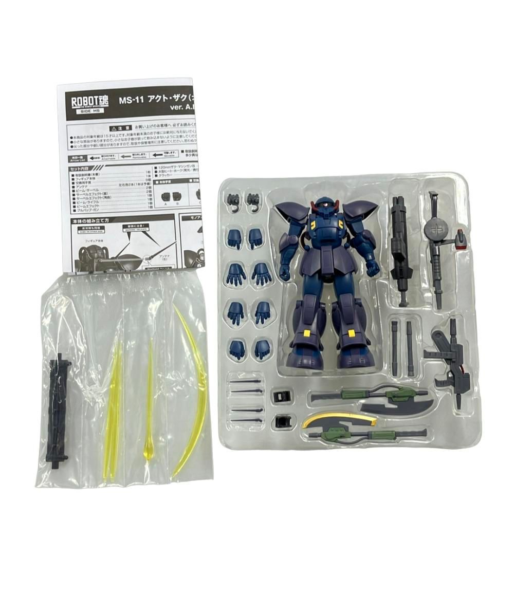 美品 バンダイ 機動戦士Zガンダム ROBOT魂 MS-11 アクト・ザク