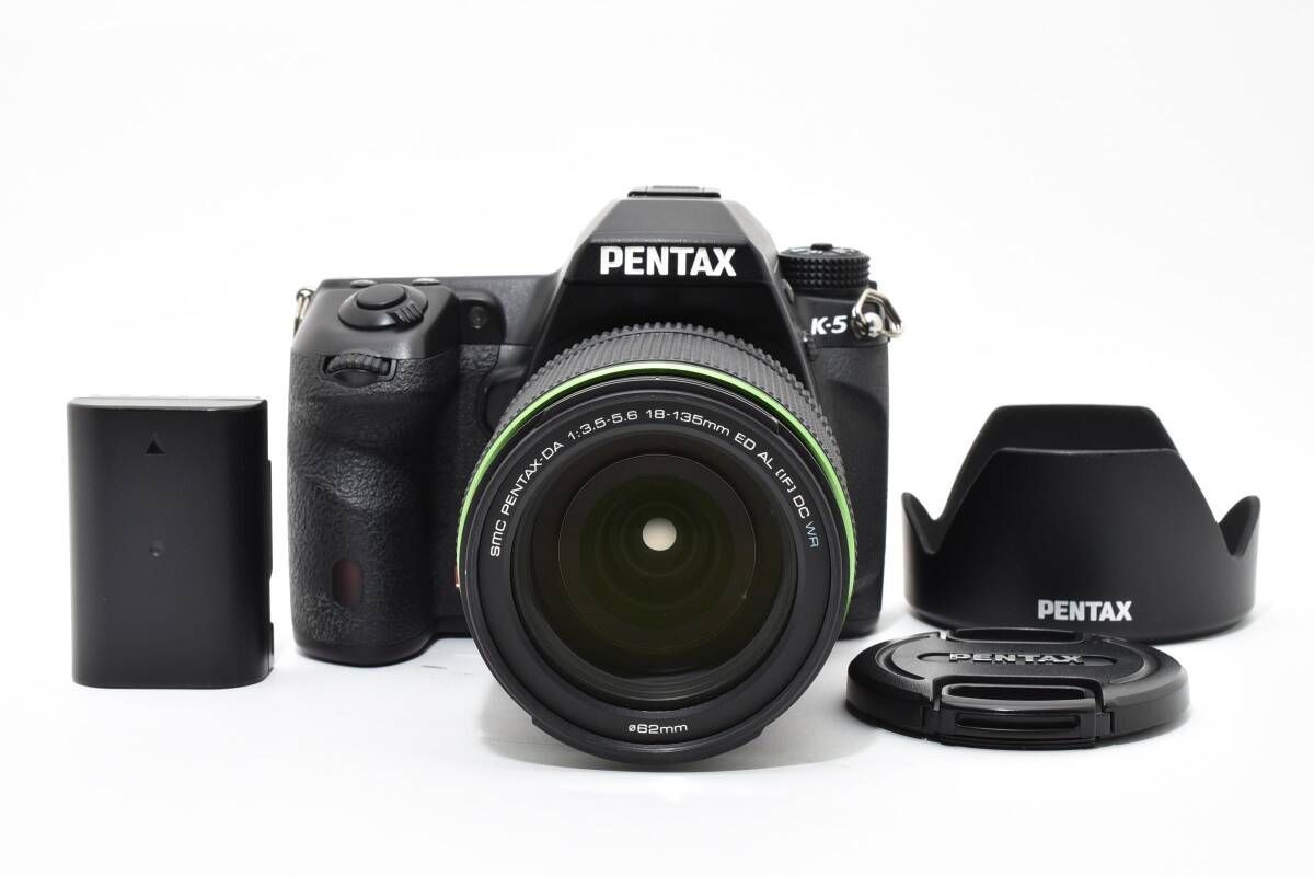☆美品☆ ペンタックス PENTAX K-5 18-135MM F3.8-5.6 WR レンズキット 
