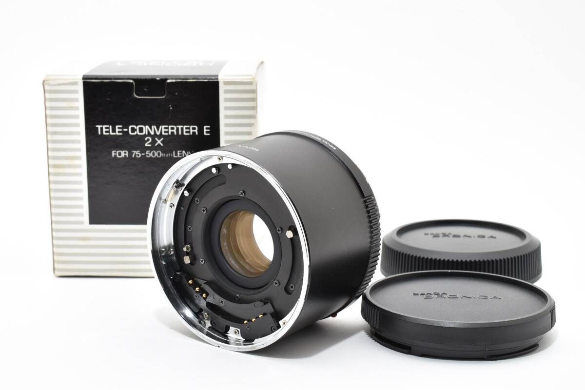 ☆美品☆ ゼンザブロニカ ZENZABRONICA TELE-CONVERTER E 2X ブラック