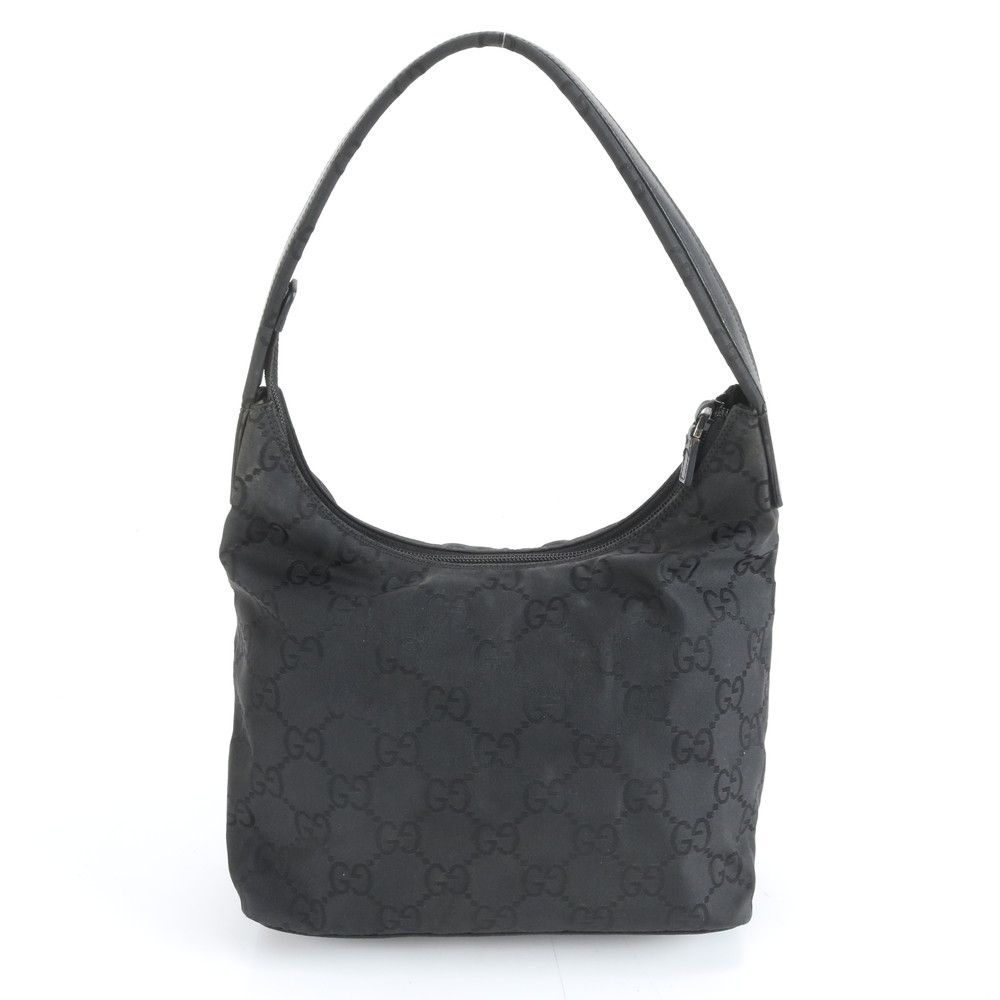 グッチ GG ナイロン 001 3386 レザー ショルダーバッグ 肩掛け ワン
