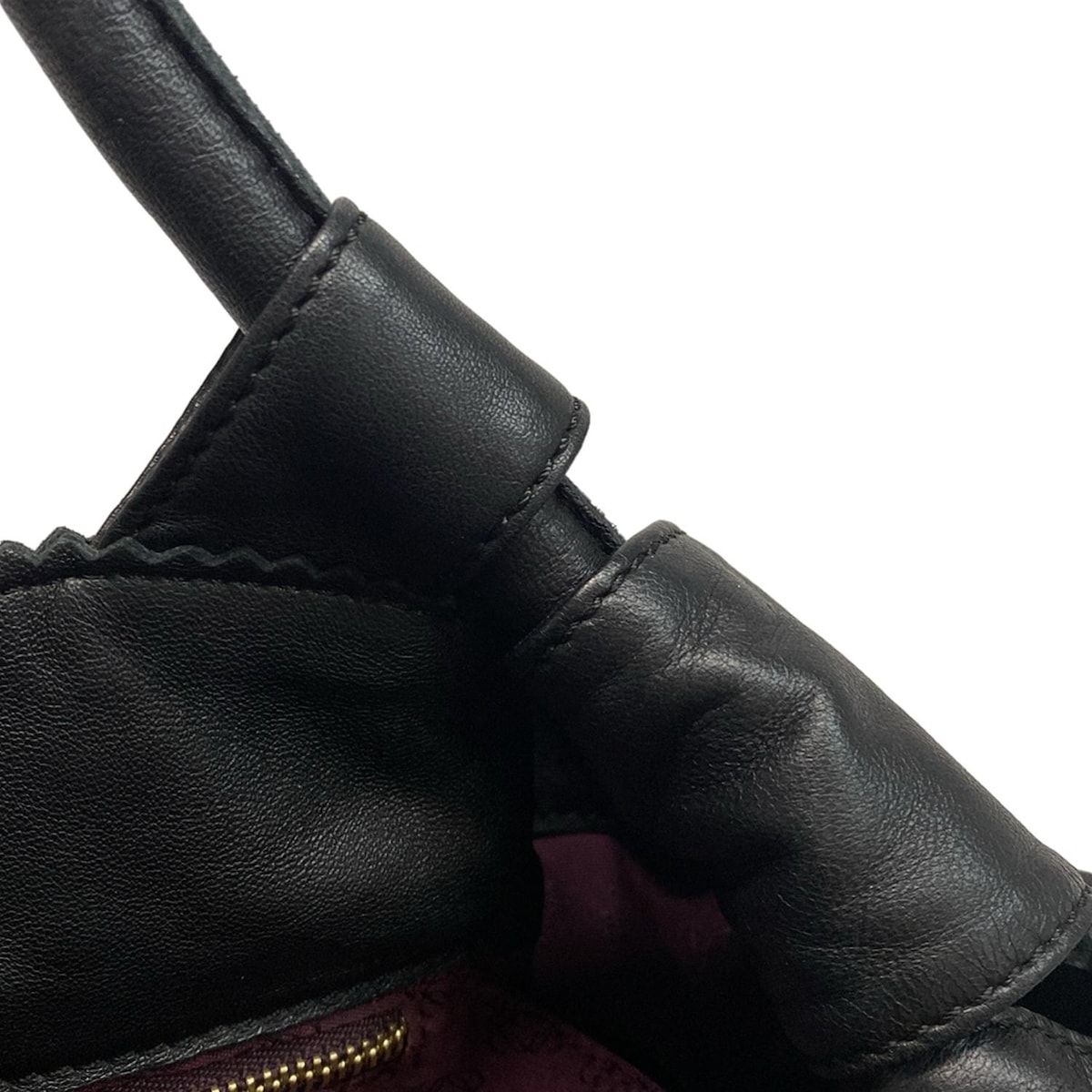 LOEWE(ロエベ) ハンドバッグ美品 ナッパアイレ 黒 レザー - メルカリ