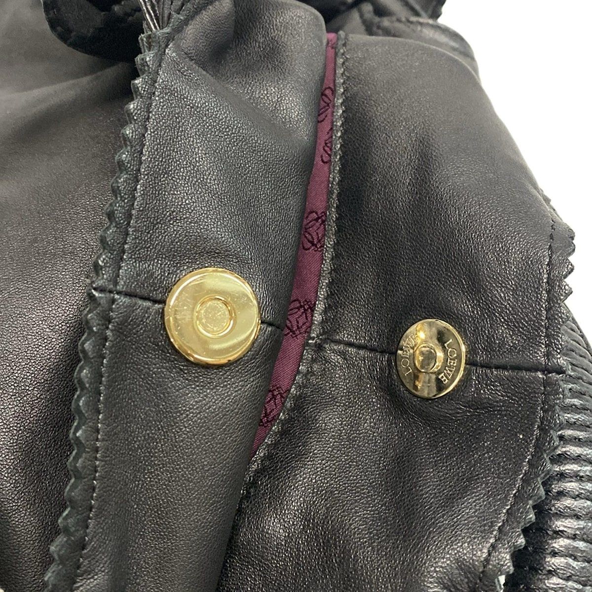 【美品　保存袋付き】正規品　ロエベ  ナッパアイレ　黒　ショルダーバッグ LOEWE（ロエベ） バッグ レディース ブランド ショルダーバッグ