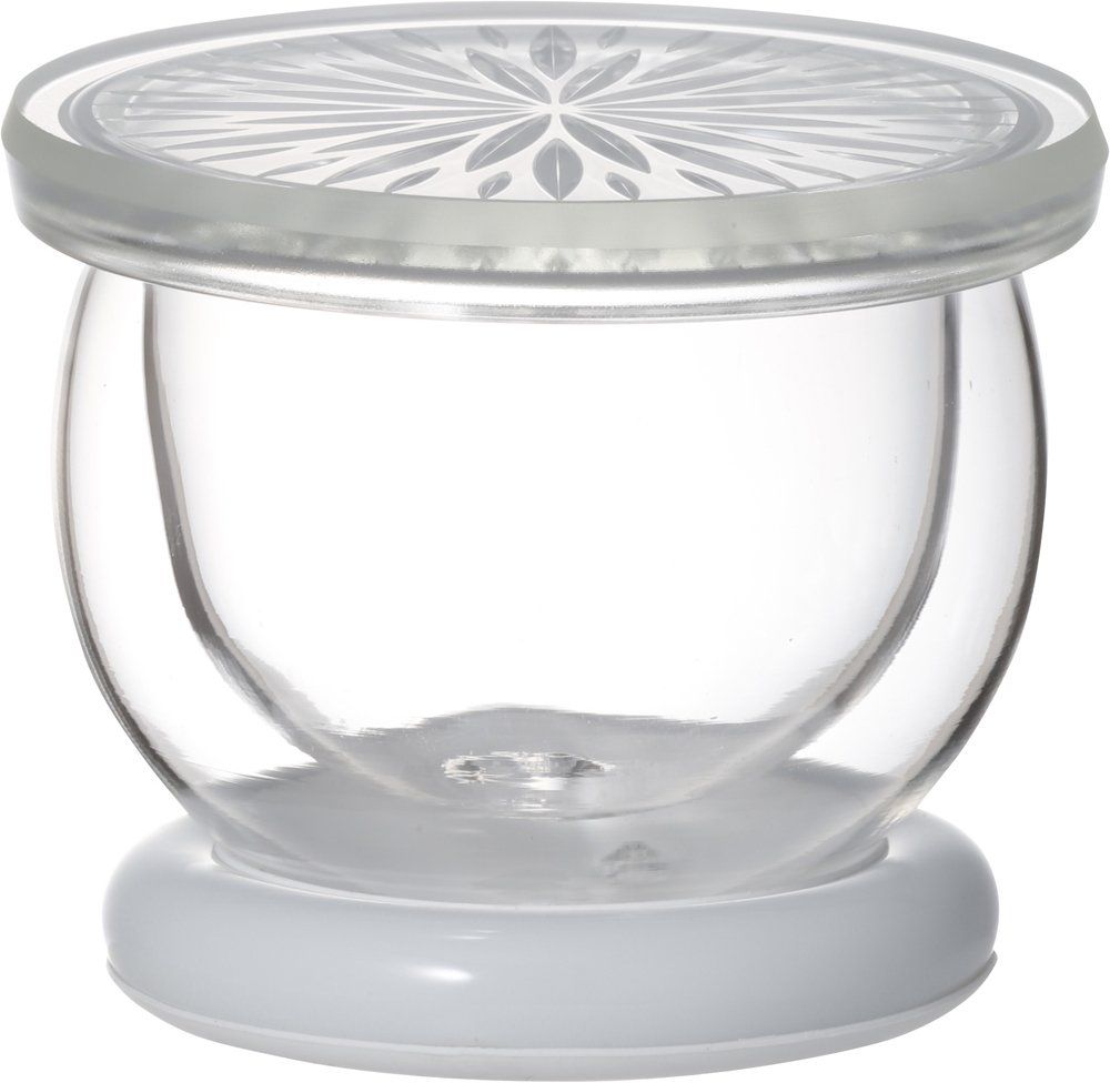 ホワイト 菊花柄 407 A W ティーシリーズ SNOWTOP ダブルウォールマグ グラス 耐熱ガラス iwaki イワキ