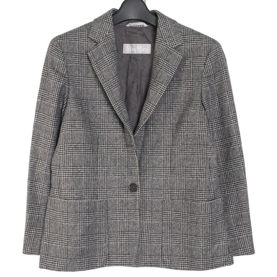 MaxMara マックスマーラ テーラードジャケット ブレザー グレン