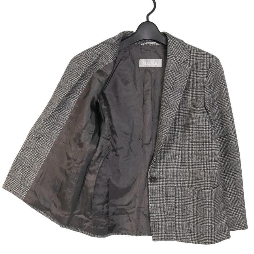 MaxMara マックスマーラ テーラードジャケット ブレザー グレン