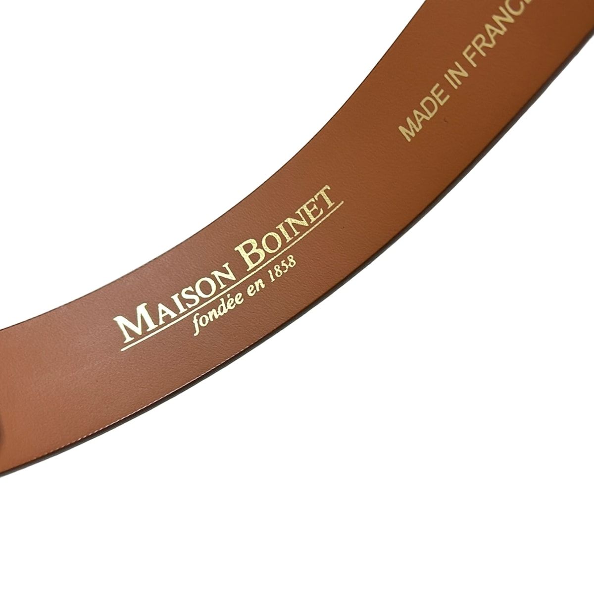 MAISONBOINET(メゾンボワネ) ベルト 80/32美品 - ブラウン - メルカリ