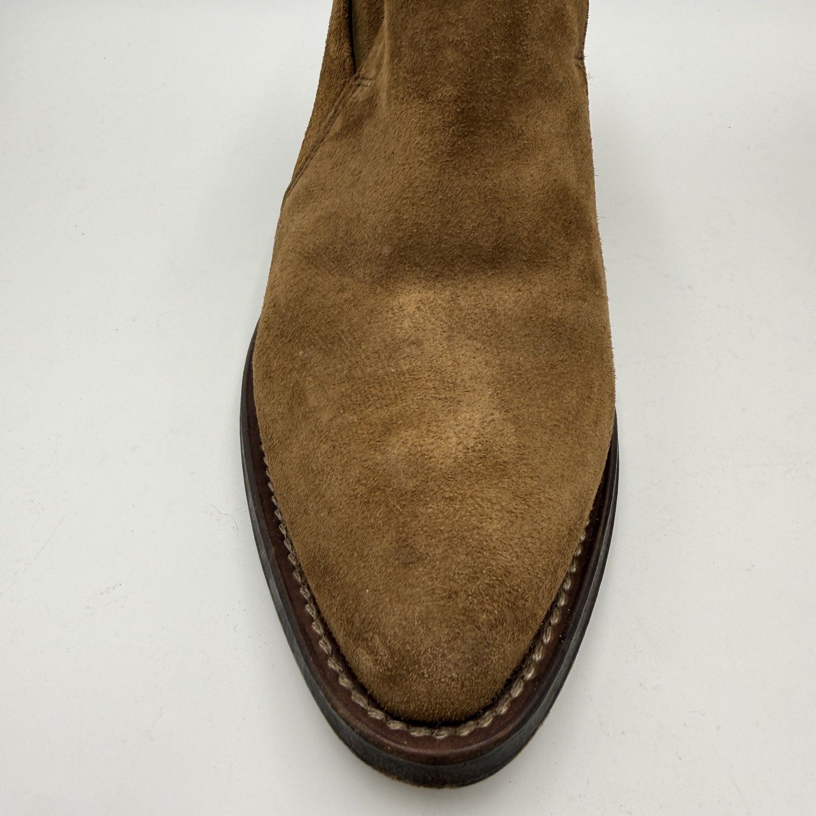 SAINT LAURENT（サンローラン）スエード ショートブーツ ブラウン