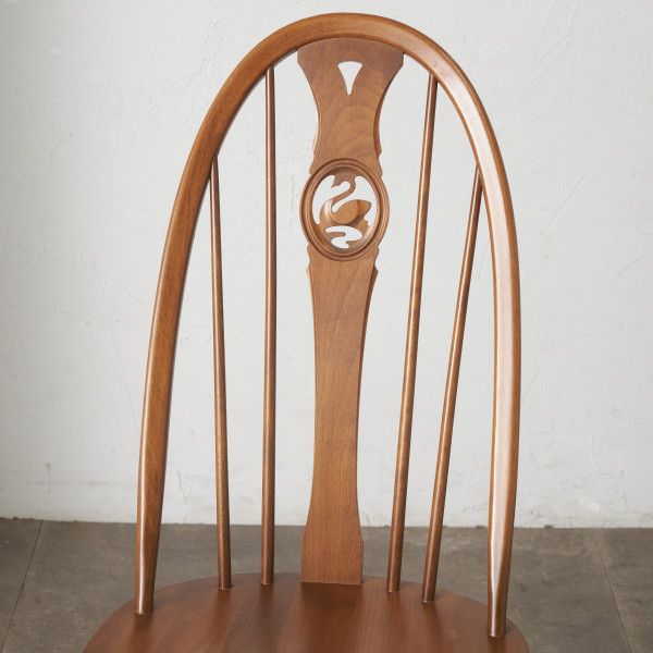 【発送の場合は即購入不可】 Ercol スワンバック チェア アーコール ヴィンテージ 椅子 ダイニングチェア ウィンザーチェア サイドチェア 無垢材 ビンテージ 98052 ERCOL スワンバック – camori ヴィンテージ家具・北欧インテリアの通販
