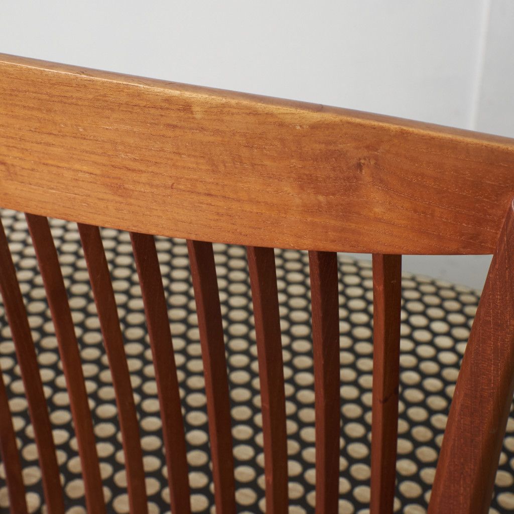 張替済 BC工房 チーク 無垢材 ベンチ 2人掛け ソファ チェア ハンド