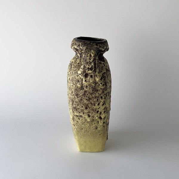 西ドイツ Fat lava ヴィンテージ フラワーベース 花器 花瓶 オブジェ