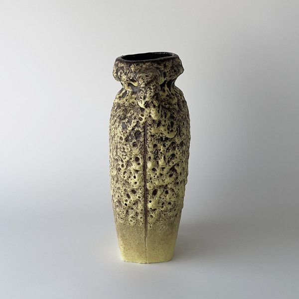 西ドイツ Fat lava ヴィンテージ フラワーベース 花器 花瓶 オブジェ