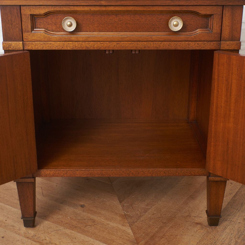 定価27万 Drexel Heritage ナイトテーブル トライユン 引き出し付き