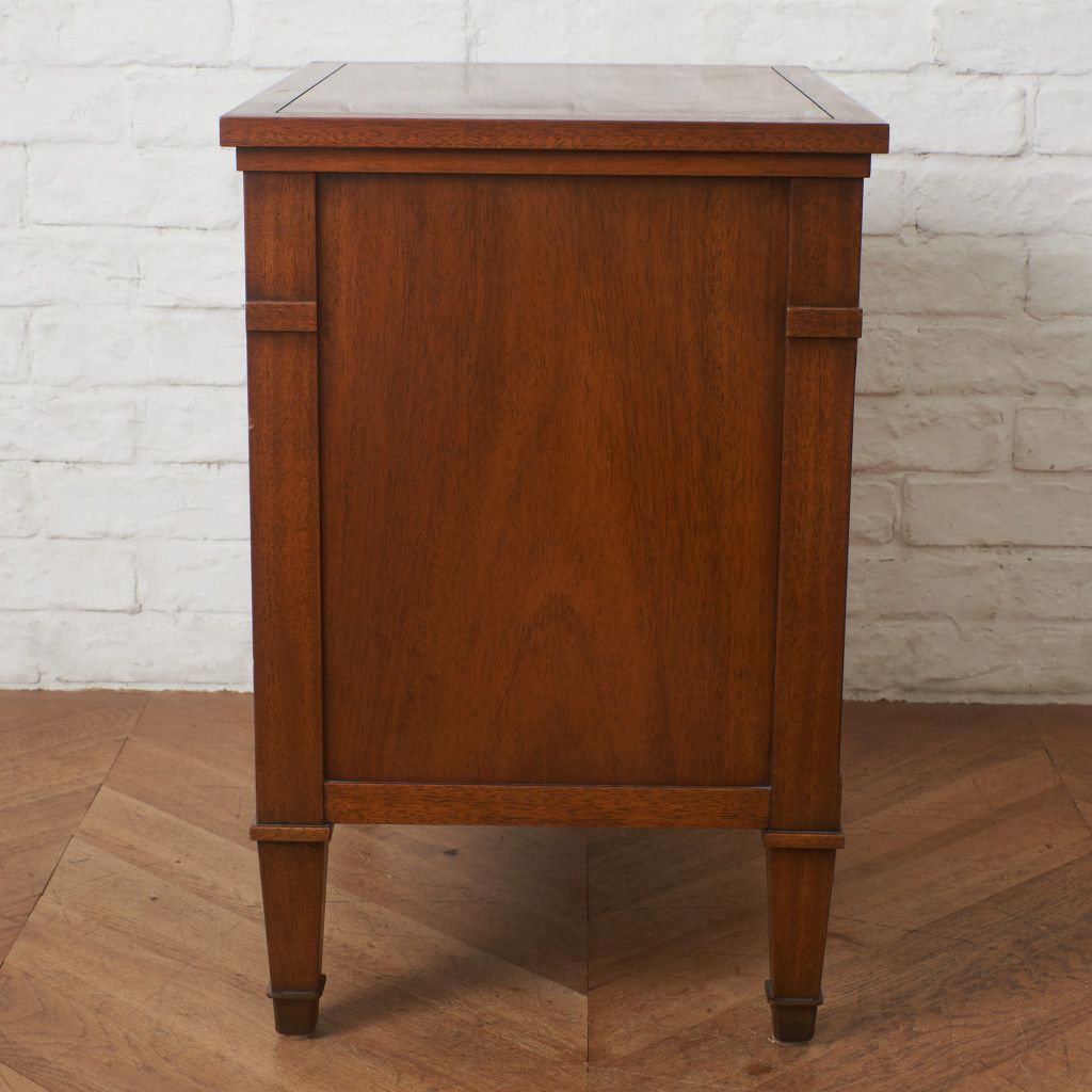 定価27万 Drexel Heritage ナイトテーブル トライユン 引き出し付き