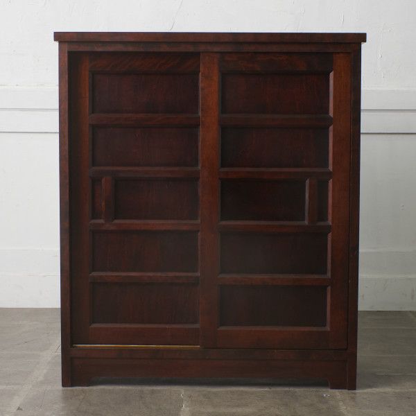 松本民芸家具 下駄箱 シューズボックス ミズメザクラ 無垢材