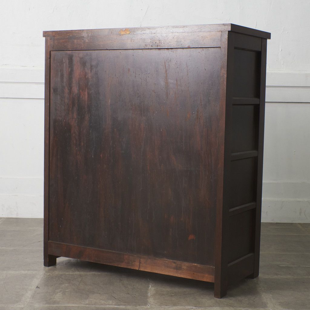 松本民芸家具 下駄箱 シューズボックス ミズメザクラ 無垢材