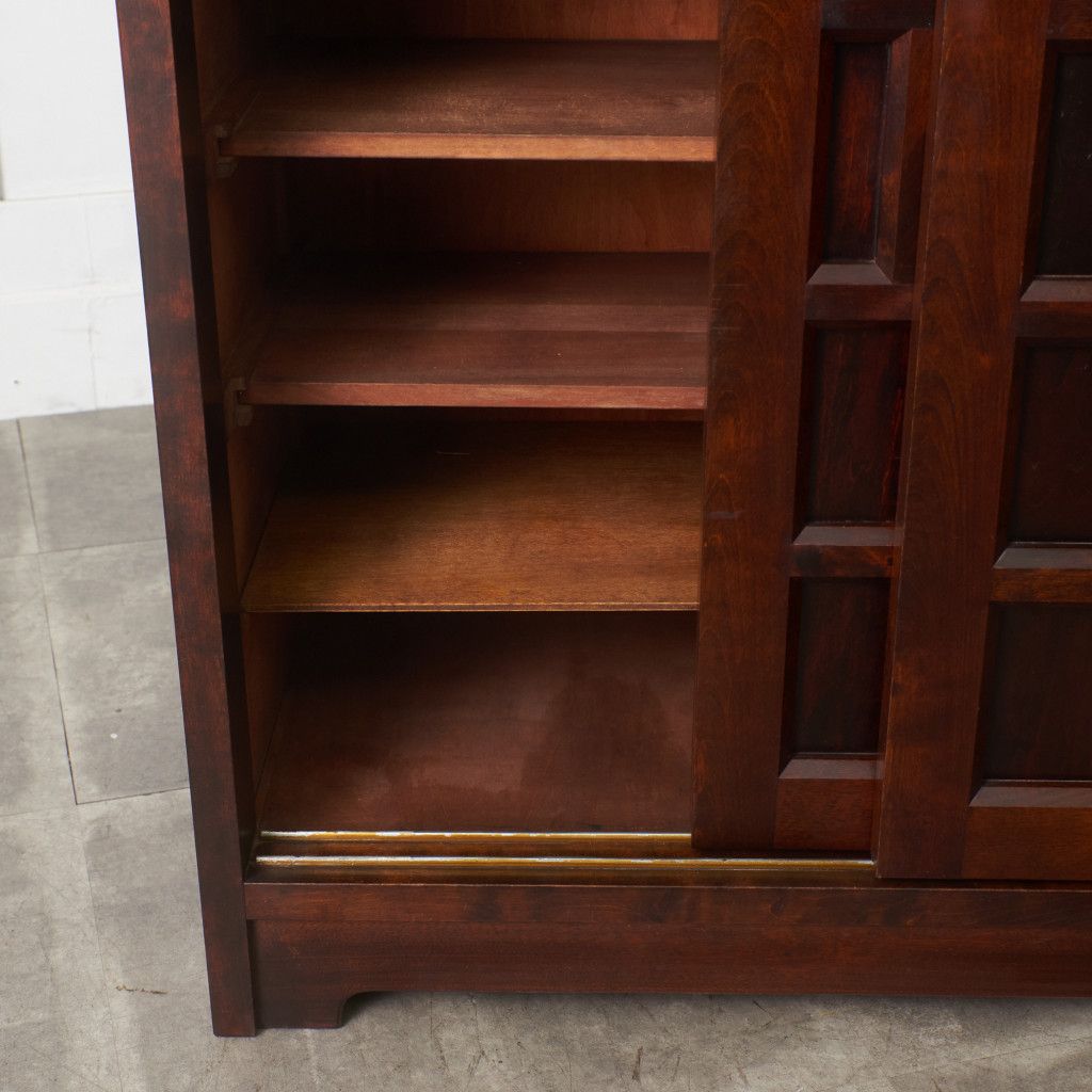 松本民芸家具 下駄箱 シューズボックス ミズメザクラ 無垢材