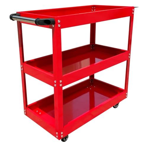 迅速に発送 スマートに移動 作業効率UP ONE STEP ツールワゴン 3段 ツールカート ツールキャビネット キャスター付き 工具収納 95 f 45251
