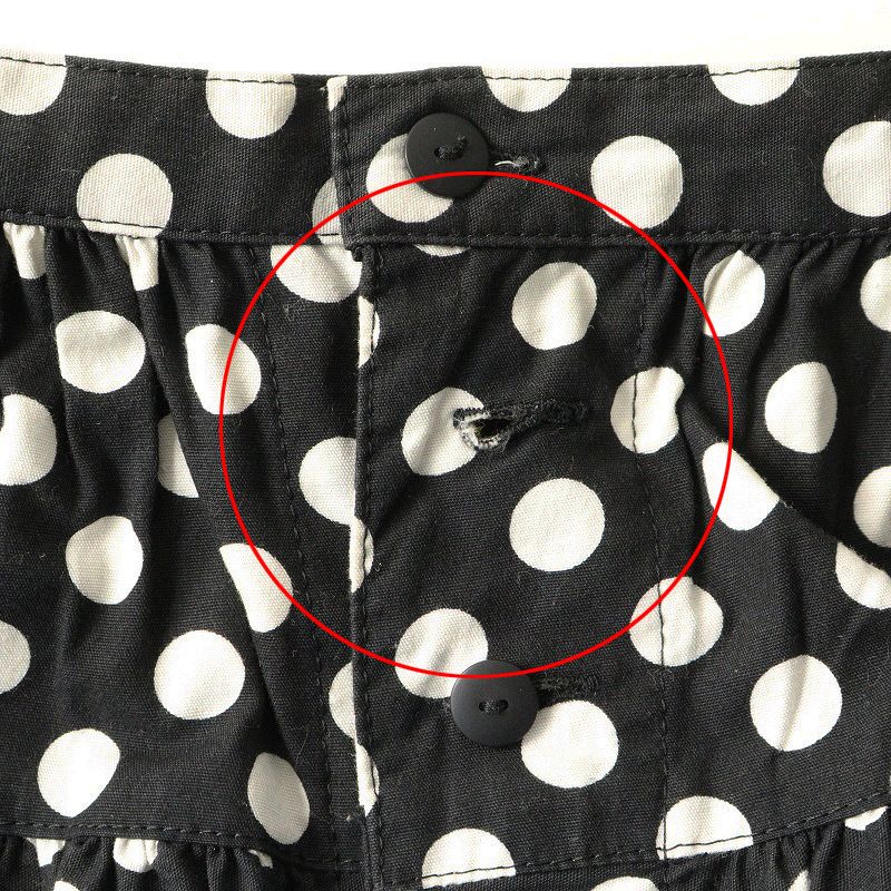 ワンダフルワールド WONDERFUL WORLD カネコイサオ ドットプリント 前