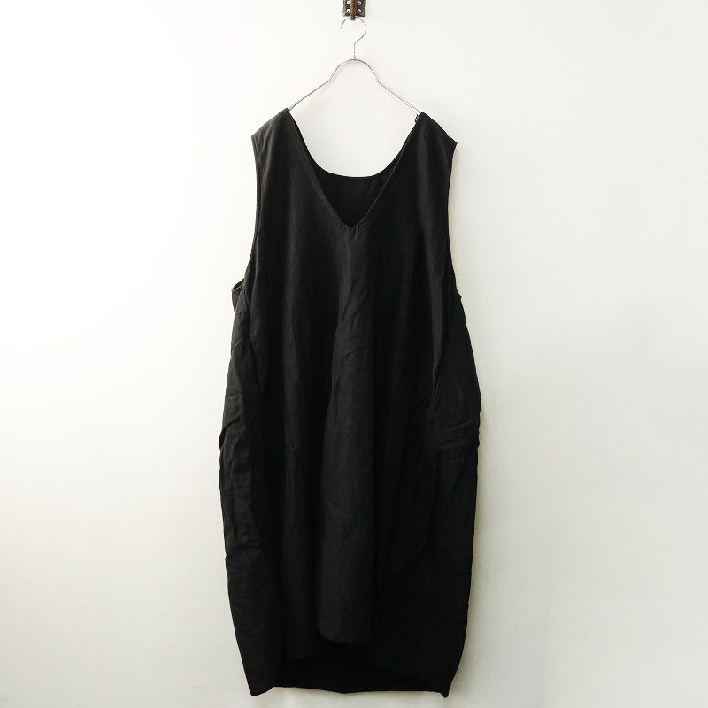 ネストローブ nest Robe コットンラミーバックサテン2wayワンピース F