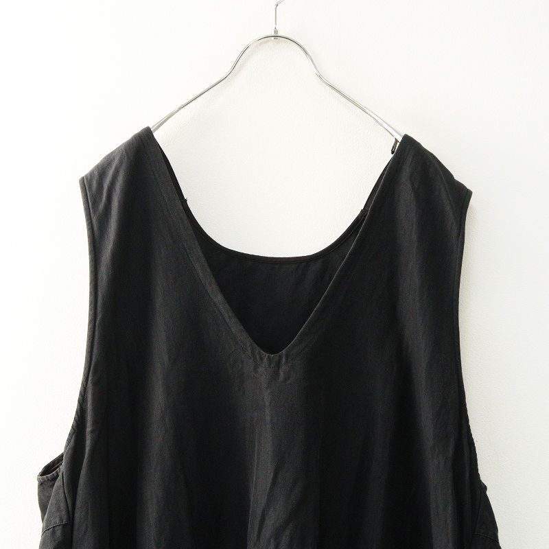 ネストローブ nest Robe コットンラミーバックサテン2wayワンピース F