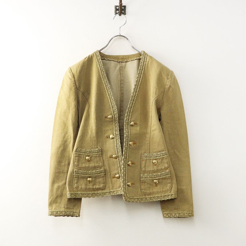 KANEKO ISAO ジャケット コート カネコイサオ Archive カネコイサオ KANEKO ISAO ハートボタン デニム セットアップ