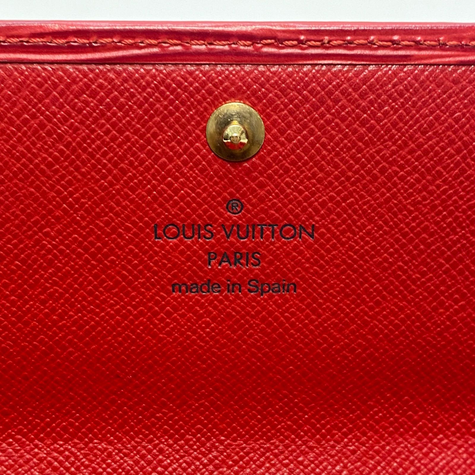 3466 美品 LOUIS VUITTON ルイヴィトン エピ 長財布 三つ折り財布