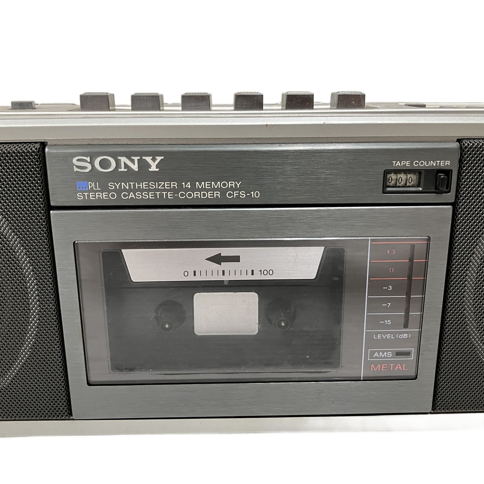 SONY CFS-10 ラジカセ ステレオ カセットコーダー ソニー 昭和レトロ