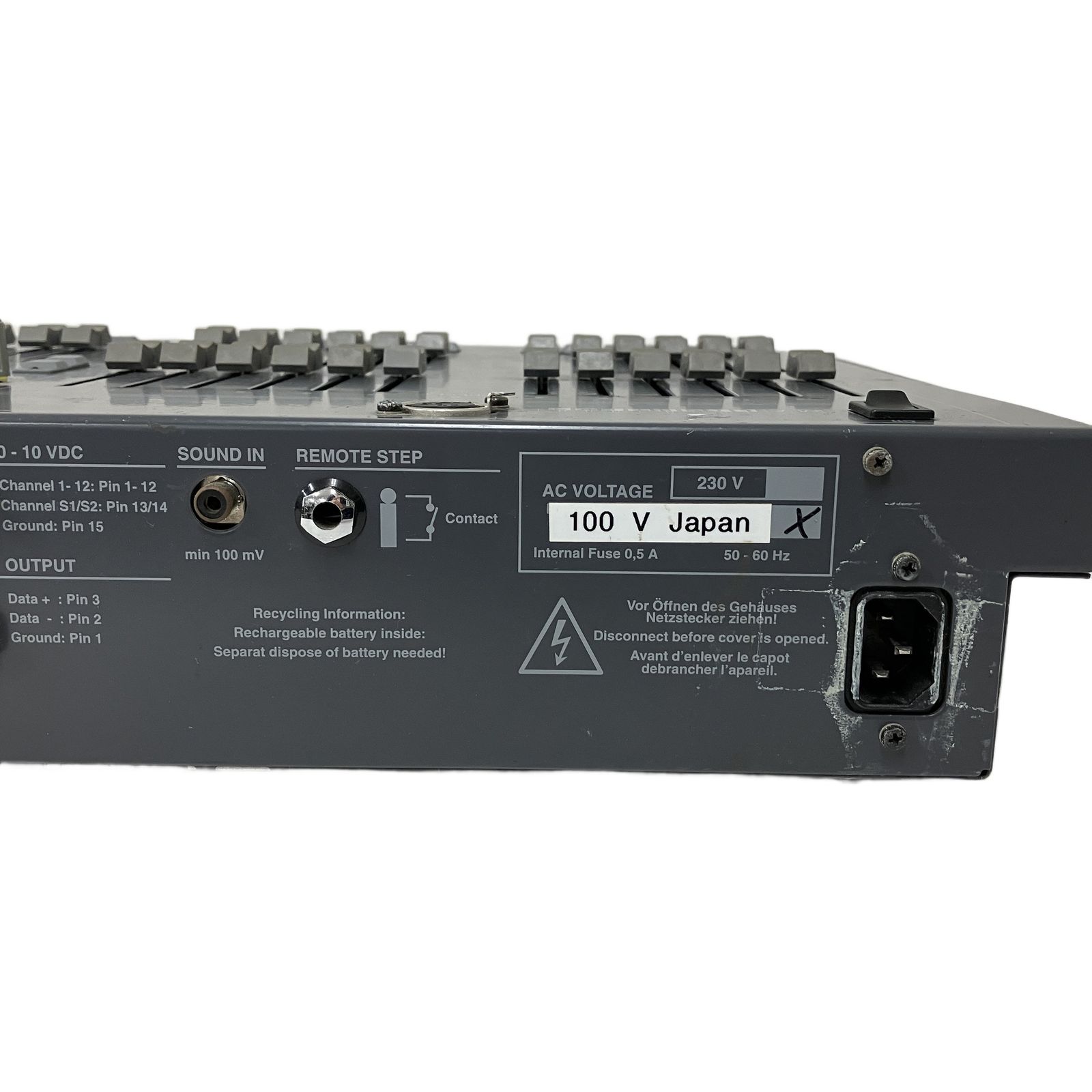 MA LIGHTING LIGHT COMMANDER 12/2 DMX ライトコントローラー 中古