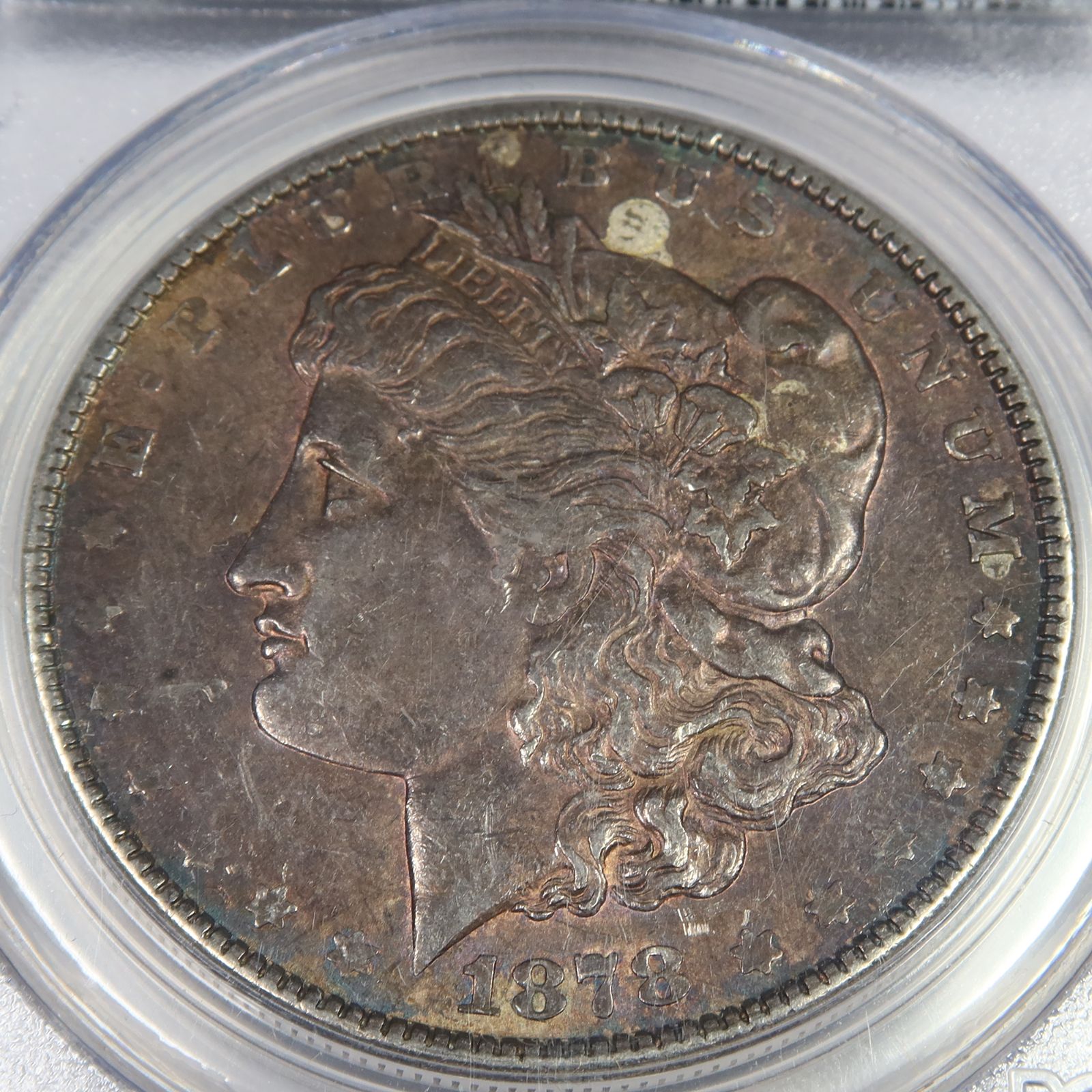 1878 P PCGS AU53 - 7TF 1879 - Td モルガン ダラー 1 ドル コイン