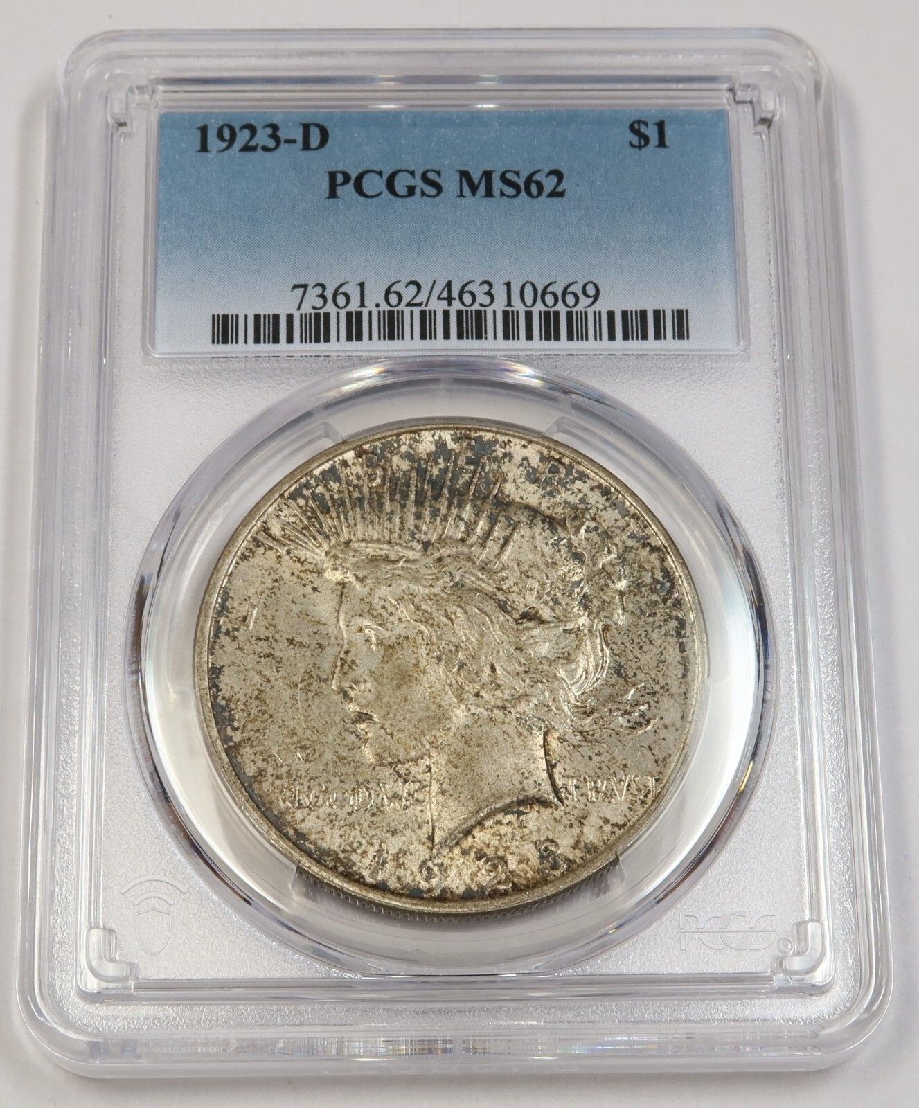 1923 D PCGS MS62 | TD - シルバーピースダラー - 1ドルコイン - メルカリ