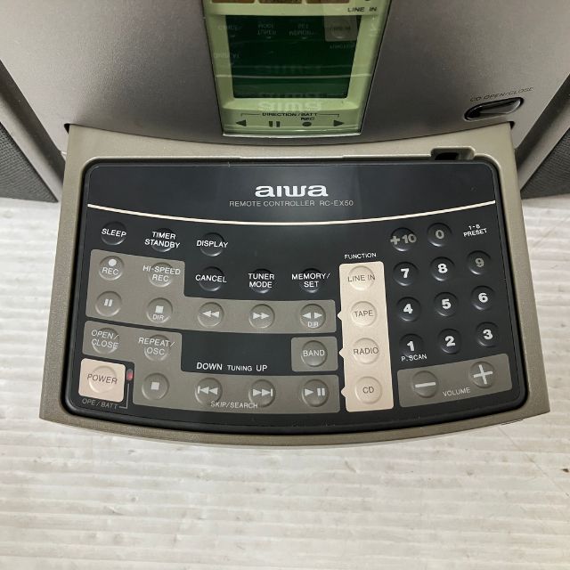 アイワ AIWA CSD-EX50 ラジカセ ステレオラジオカセットレコーダー