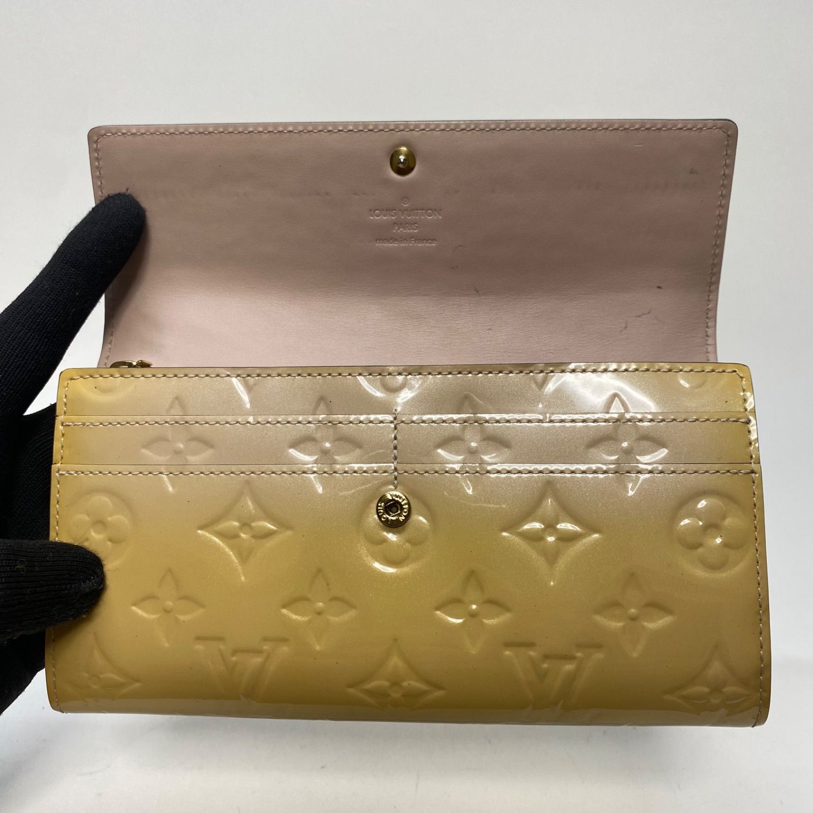 3450 LOUIS VUITTON ルイヴィトン ヴェルニ 長財布 ポルトフォイユ