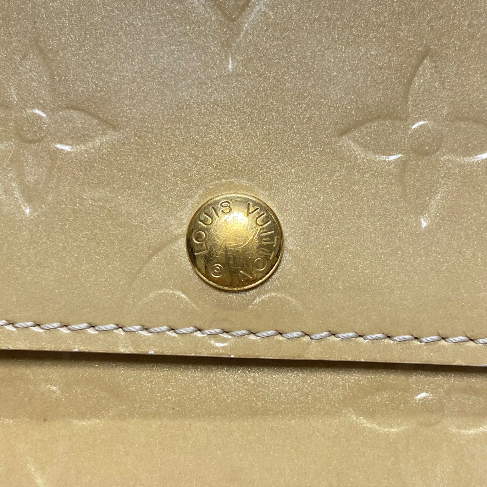 3454 LOUIS VUITTON ルイヴィトン 長財布 ヴェルニ ポルトフォイユ