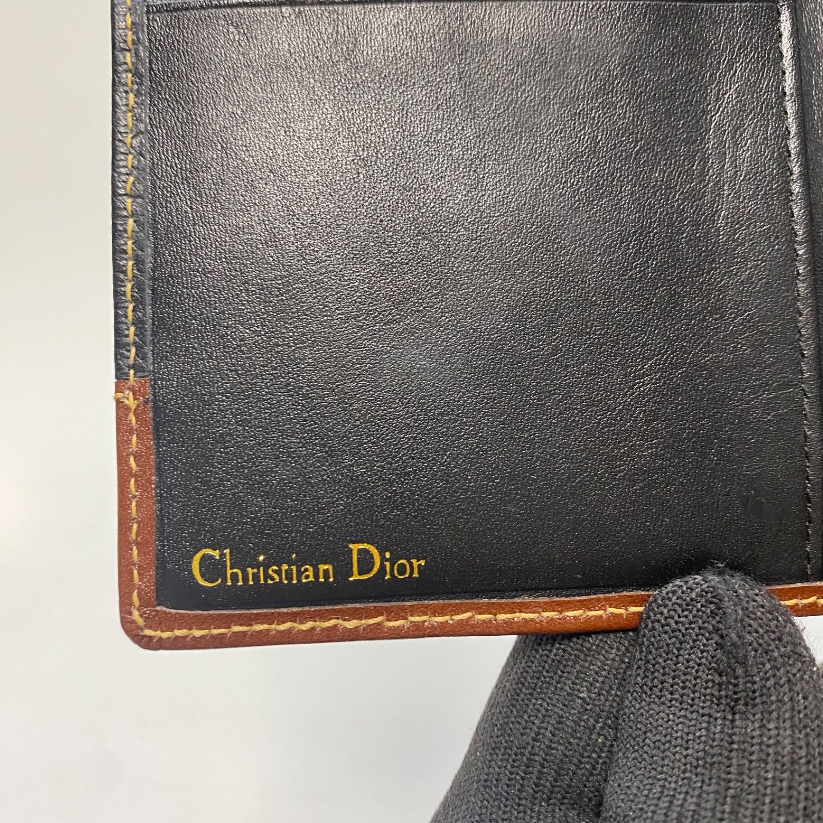 3491 良品 Christian Dior クリスチャンディオール 長財布 お札入れ