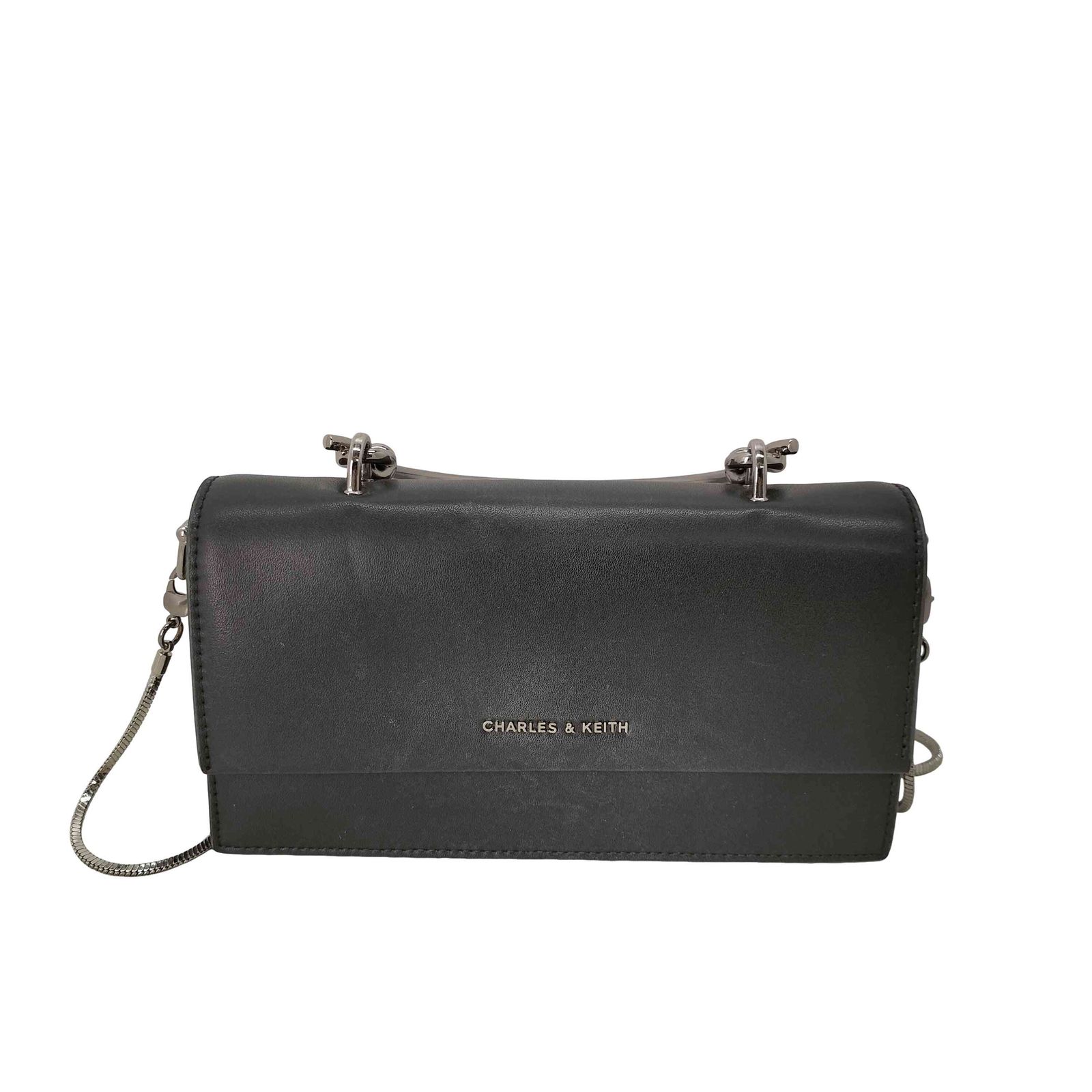 チャールズアンドキース CHARLES&KEITH スカルプチュアルハンドル