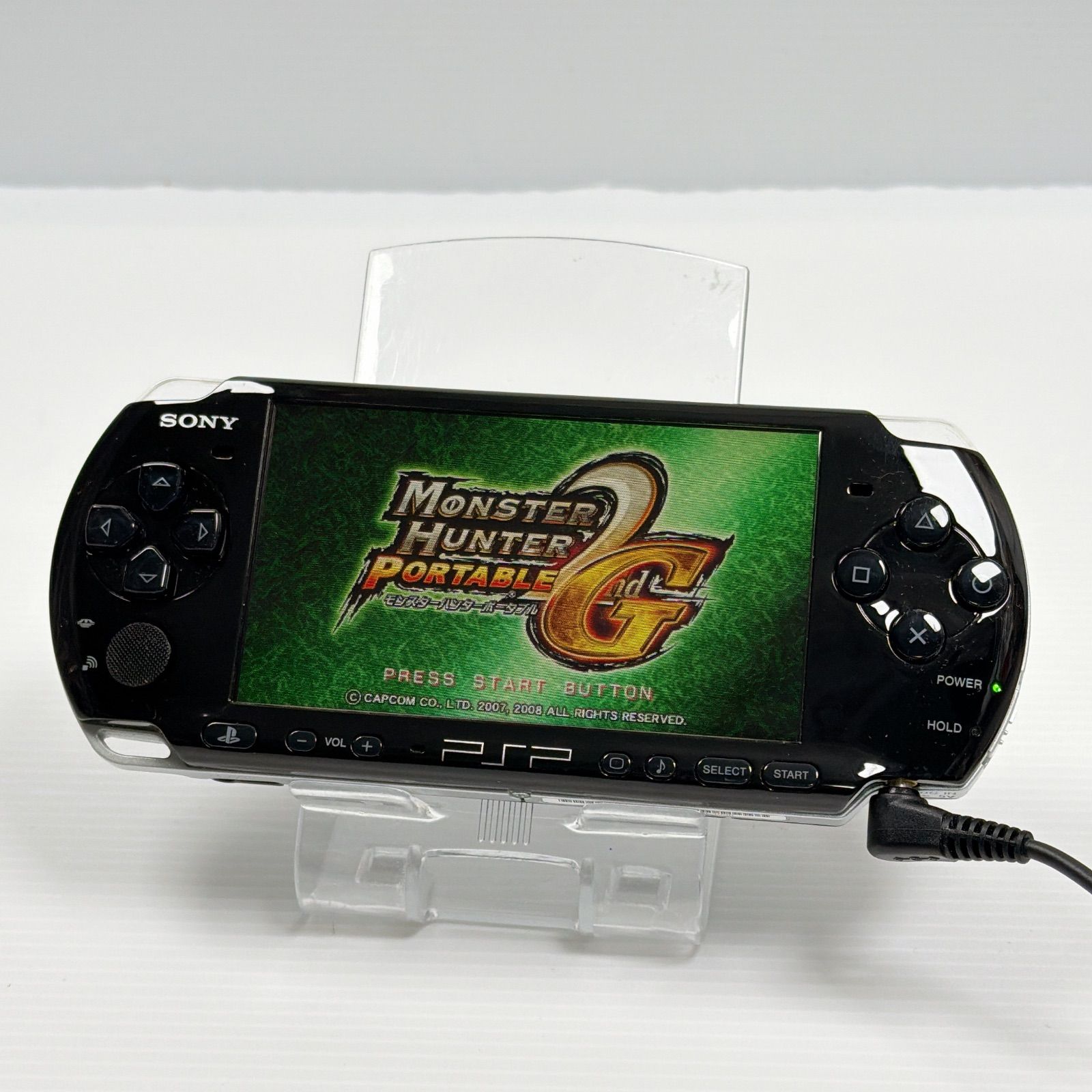 美品 PSP 3000 ピアノブラック 遊べるセット 動作確認済み FW5.55 前期