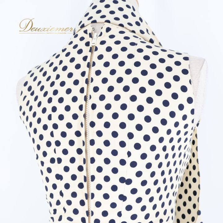 フラメンコ 衣装 ワンピース ドレス 水玉 ドット フリル ボウタイ オフ