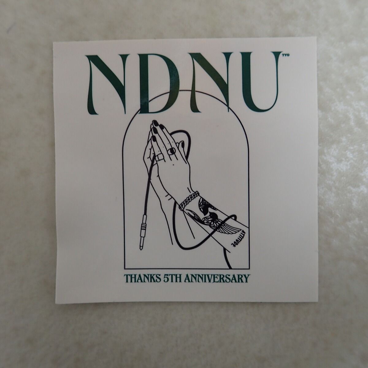 NIL DUE/NIL UN TOKYO ACT8.5 Tシャツ 黒 FREEサイズ 紙タグ付き【IO