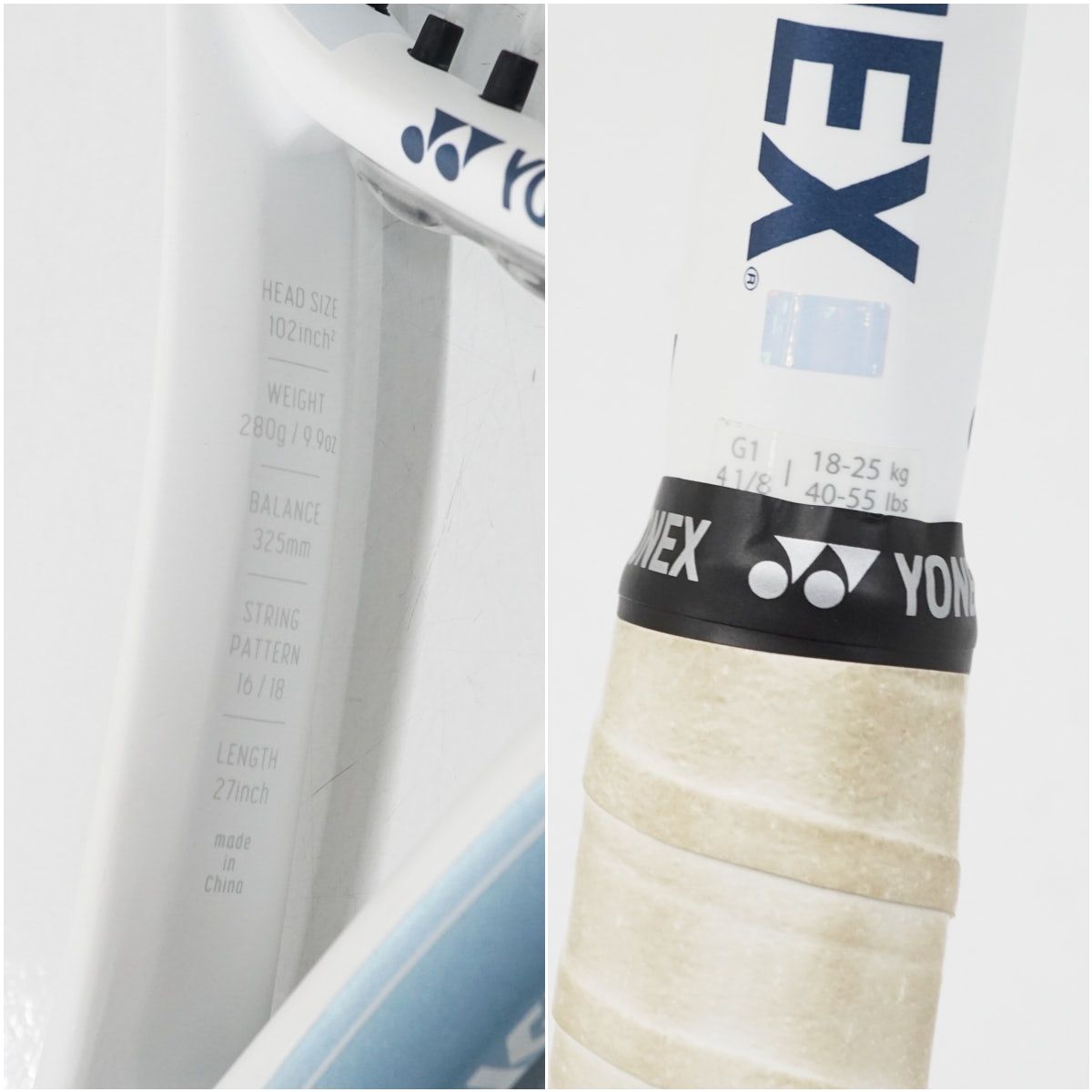 YONEX EZONE 280 USED美品 テニスラケット 硬式 ヨネックス X8944