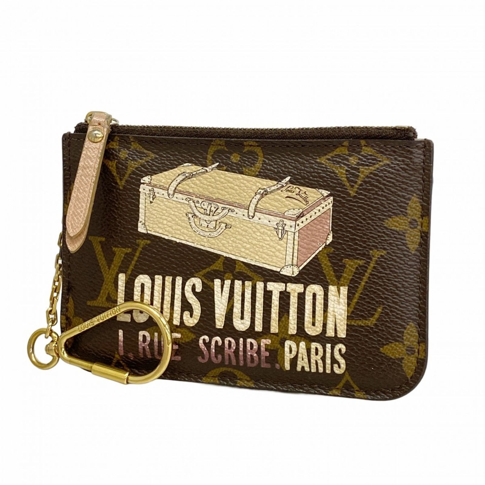 ルイ・ヴィトン(Louis Vuitton) ルイ・ヴィトン 財布・コインケース トランクプリント ポシェットクレ M60246 ブラウンレディース P2175886