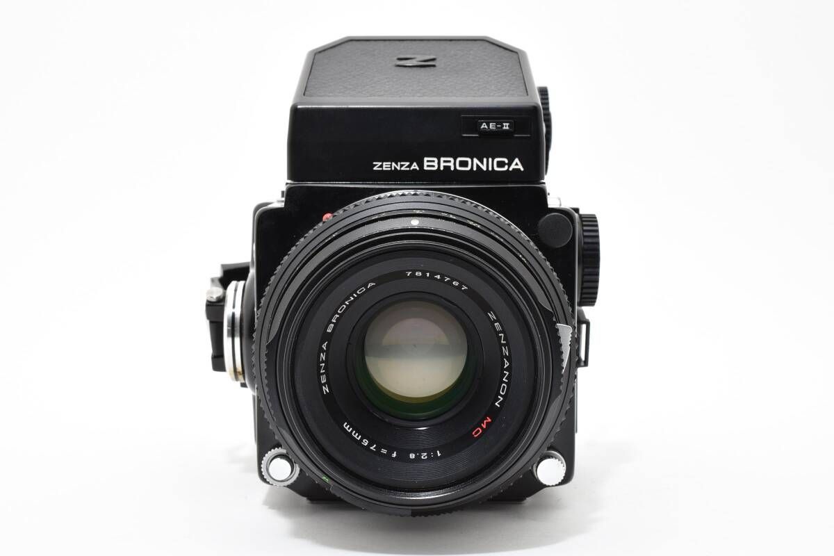 ☆美品☆ ゼンザブロニカ ZENZA BRONICA ETRS AE-II + 75mm F2.8 露出