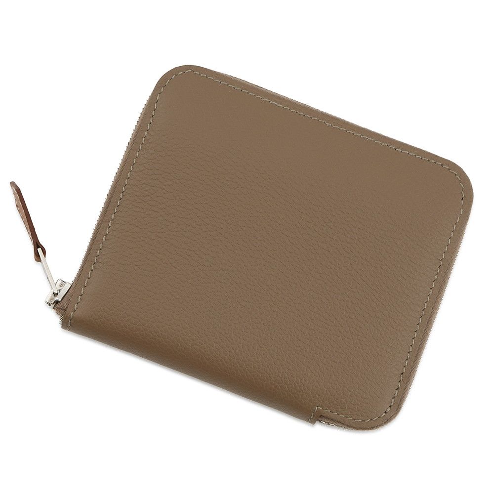 エルメス コインケース アザップコンパクト シルクイン エトゥープ