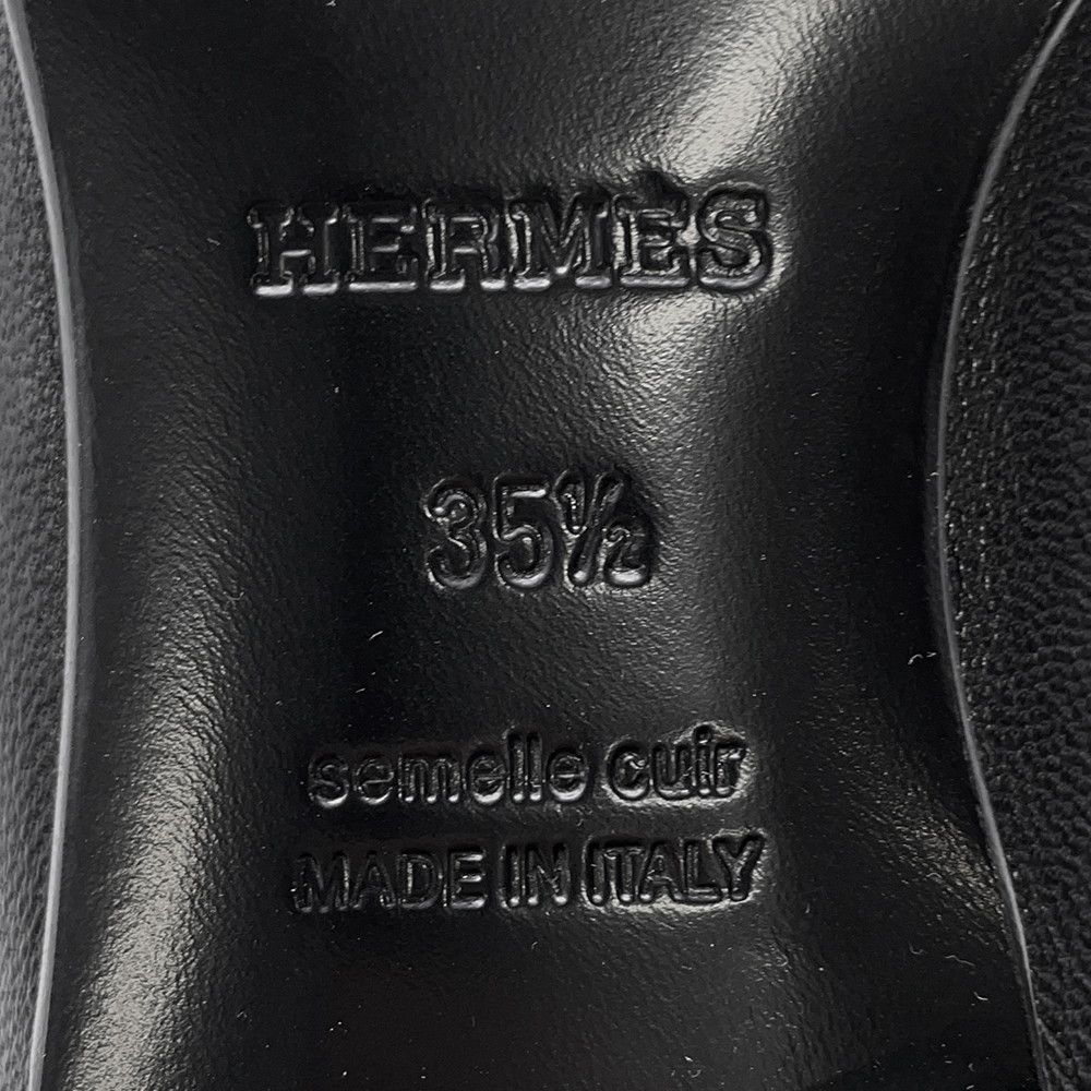 エルメス モカシン ロワイヤル レザー レディースサイズ35 1/2 HERMES