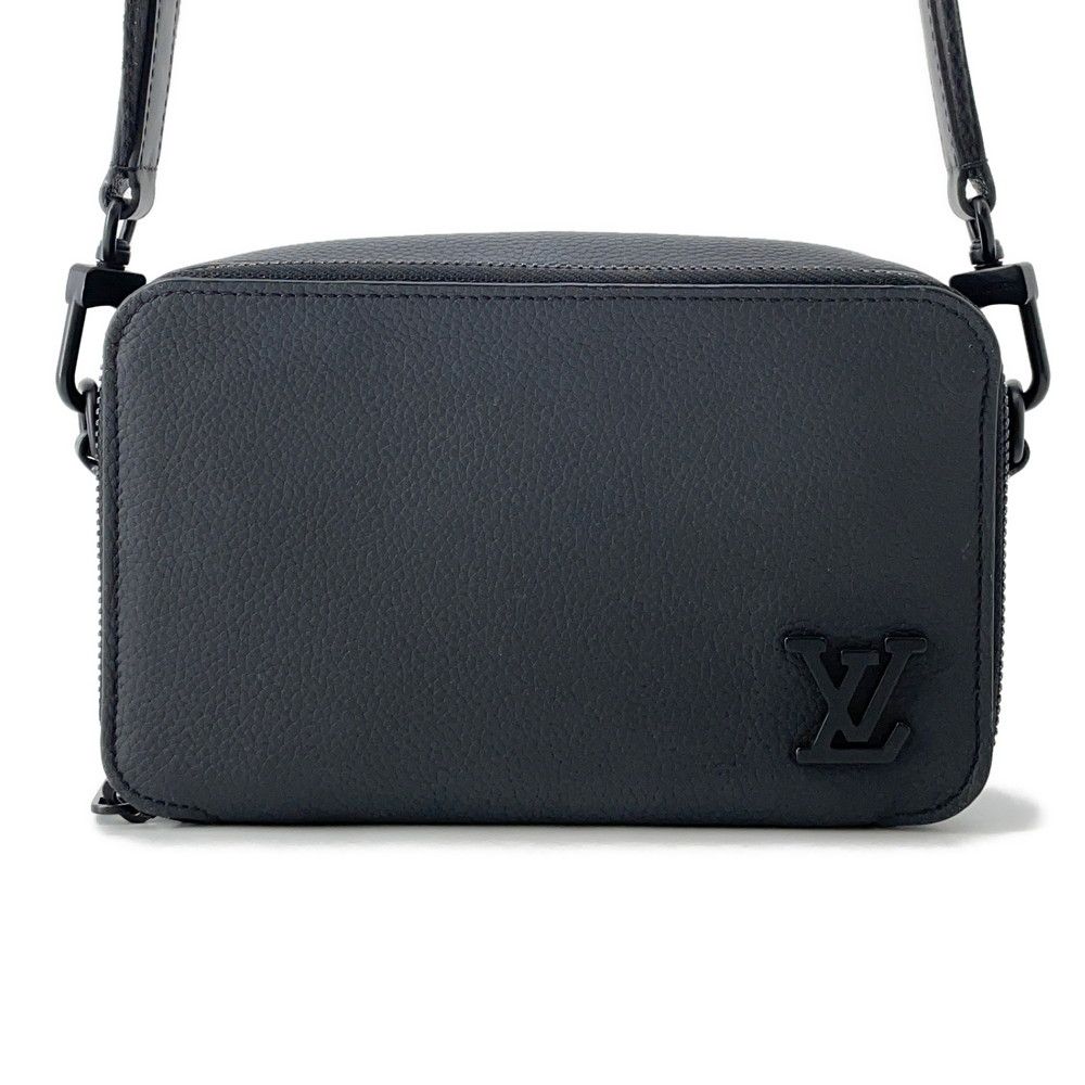 ルイヴィトン ショルダーバッグ グレインカーフレザー/LV アエログラム 