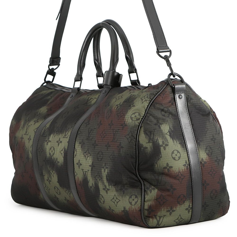 ルイヴィトン ボストンバッグモノグラム・カモフラージュ キーポル