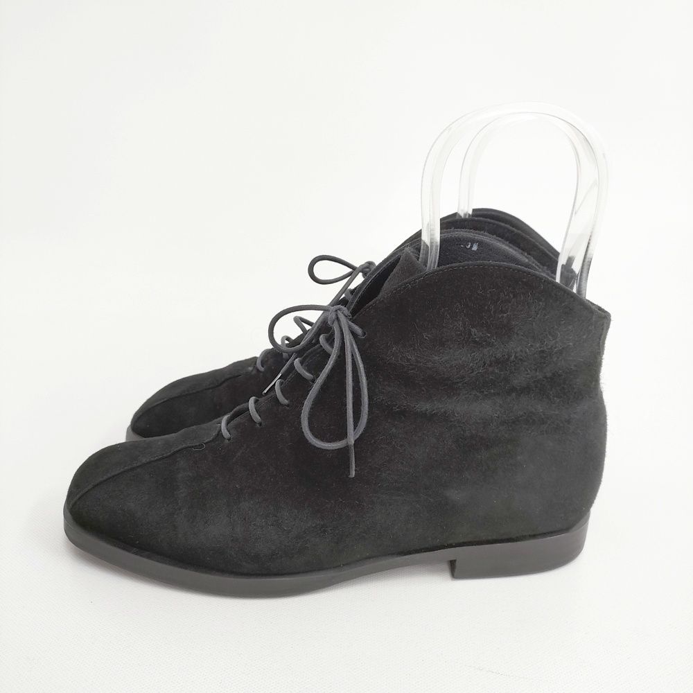 JURGEN LEHL 23.5cm ブーツ ブラック レディース ヨーガンレール【中古